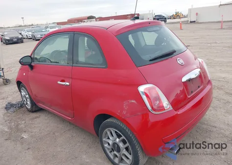 2015 Fiat 500 Pop из США, поврежденный, VIN 3C3CFFAR5FT623853